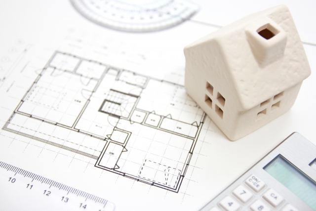 家づくりの設計図と模型